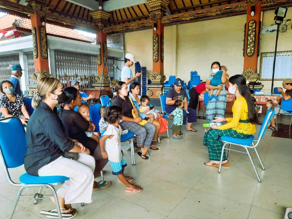 Kelas ibu balita Br Wijaya Kusuma Ungasan